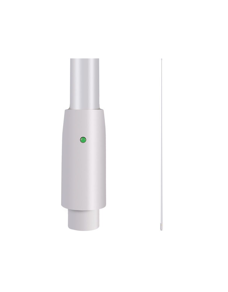 AW366V; VHF detachable antenna whip 1800 mm white Geraldton